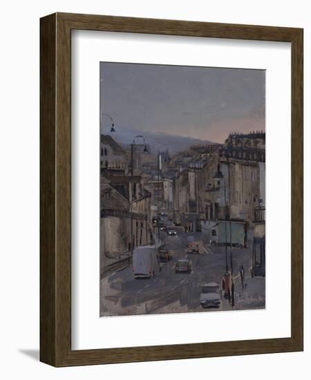 Dawn on Walcot Parade-Tom Hughes-Framed Giclee Print