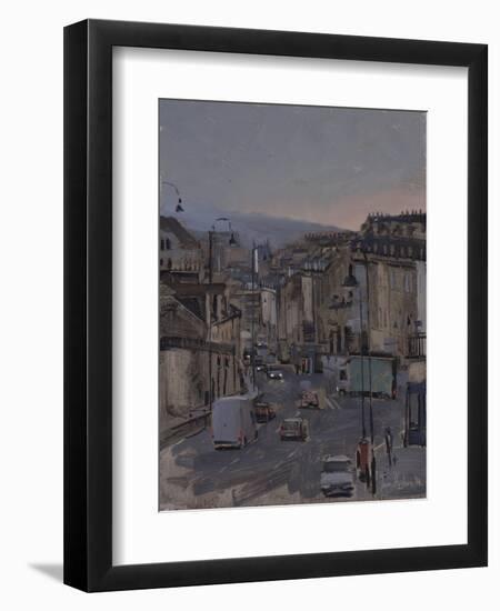 Dawn on Walcot Parade-Tom Hughes-Framed Giclee Print