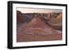 Dawn Over A Unique Multi Colored Formation Known As Crazy Hill In Valley Of Fire State Park, Nevada-Austin Cronnelly-Framed Photographic Print