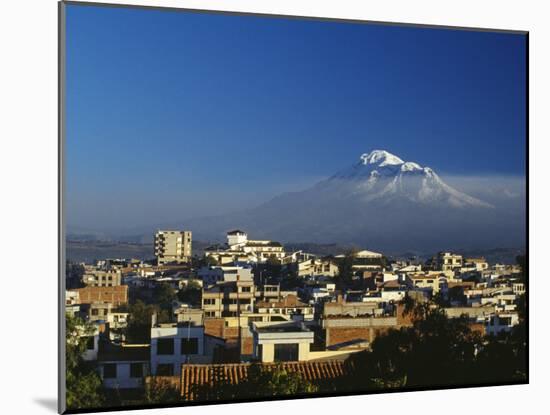 Dawn over Chimborazo, Ecuador's Highest Mountain at 6310M-Julian Love-Mounted Photographic Print