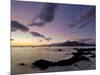 Dawn Over Clew Bay and Croagh Patrick Mountain, Connacht, Republic of Ireland (Eire)-Gary Cook-Mounted Photographic Print