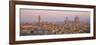 Dawn Over Florence Showing the Duomo and Uffizi, Tuscany, Italy-Lee Frost-Framed Photographic Print