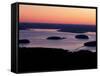 Dawn over Frenchman Bay, Acadia National Park, Maine, USA-Jerry & Marcy Monkman-Framed Stretched Canvas