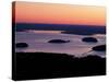 Dawn over Frenchman Bay, Acadia National Park, Maine, USA-Jerry & Marcy Monkman-Stretched Canvas