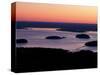 Dawn over Frenchman Bay, Acadia National Park, Maine, USA-Jerry & Marcy Monkman-Stretched Canvas