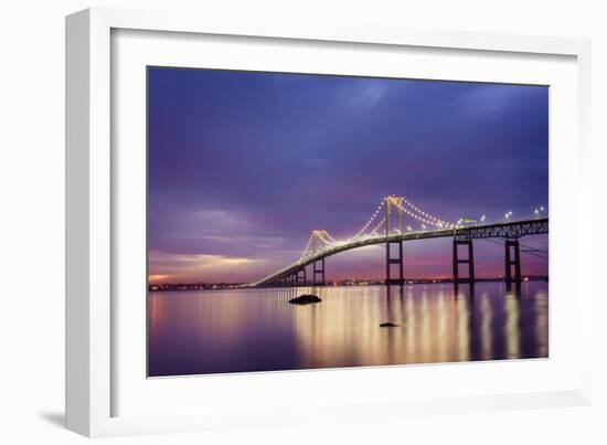 Dawn over Newport-Michael Blanchette Photography-Framed Giclee Print