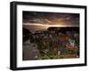 Dawn over Staithes-Doug Chinnery-Framed Premium Photographic Print