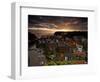 Dawn over Staithes-Doug Chinnery-Framed Photographic Print