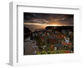 Dawn over Staithes-Doug Chinnery-Framed Photographic Print