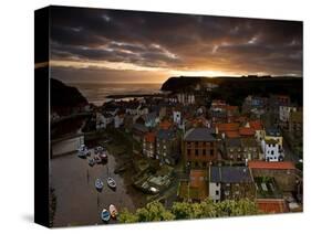 Dawn over Staithes-Doug Chinnery-Stretched Canvas