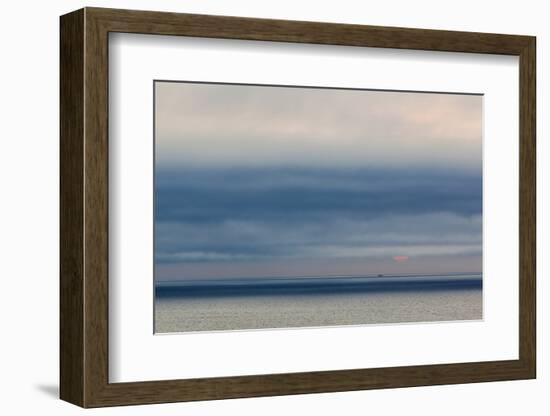 Dawn over the Atlantic Ocean as Seen from the Marconi Station Site, Cape Cod National Seashore-Jerry and Marcy Monkman-Framed Photographic Print