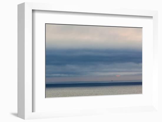 Dawn over the Atlantic Ocean as Seen from the Marconi Station Site, Cape Cod National Seashore-Jerry and Marcy Monkman-Framed Photographic Print