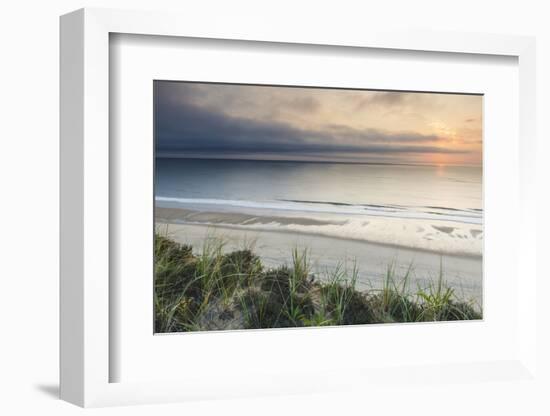 Dawn over the Atlantic Ocean as Seen from the Marconi Station Site, Cape Cod National Seashore-Jerry and Marcy Monkman-Framed Photographic Print