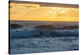 Dawn over the Atlantic Ocean at Coast Guard Beach , Eastham, Massachusetts-Jerry and Marcy Monkman-Stretched Canvas