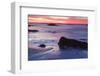 Dawn over the Atlantic Ocean in Rye, New Hampshire. Wallis Sands SP-Jerry & Marcy Monkman-Framed Photographic Print