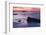 Dawn over the Atlantic Ocean in Rye, New Hampshire. Wallis Sands SP-Jerry & Marcy Monkman-Framed Photographic Print