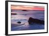 Dawn over the Atlantic Ocean in Rye, New Hampshire. Wallis Sands SP-Jerry & Marcy Monkman-Framed Photographic Print