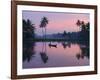 Dawn over the Backwaters, Near Alappuzha (Alleppey), Kerala, India, Asia-Stuart Black-Framed Photographic Print