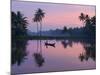 Dawn over the Backwaters, Near Alappuzha (Alleppey), Kerala, India, Asia-Stuart Black-Mounted Photographic Print