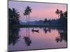 Dawn over the Backwaters, Near Alappuzha (Alleppey), Kerala, India, Asia-Stuart Black-Mounted Photographic Print