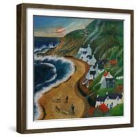 Dawn Patrol-Lisa Graa Jensen-Framed Giclee Print