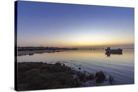 Dawn Seascape of Ria Formosa Wetlands Natural Park, Shot in Cavacos Beach. Algarve. Portugal-Carlos Neto-Stretched Canvas