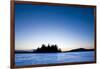 Dawn, Second Roach Pond, Medawisla Wilderness Camps, Greenville, Maine-Jerry & Marcy Monkman-Framed Photographic Print