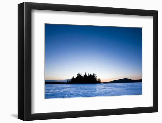 Dawn, Second Roach Pond, Medawisla Wilderness Camps, Greenville, Maine-Jerry & Marcy Monkman-Framed Photographic Print