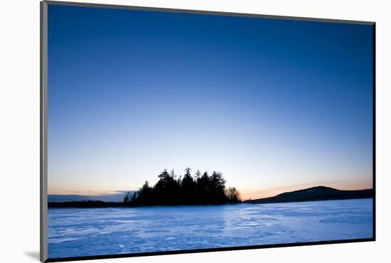 Dawn, Second Roach Pond, Medawisla Wilderness Camps, Greenville, Maine-Jerry & Marcy Monkman-Mounted Photographic Print