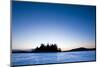 Dawn, Second Roach Pond, Medawisla Wilderness Camps, Greenville, Maine-Jerry & Marcy Monkman-Mounted Photographic Print