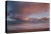 Dawn Sky over Carbis Bay Beach Looking to Godrevy Point-Mark Doherty-Stretched Canvas