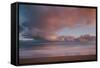 Dawn Sky over Carbis Bay Beach Looking to Godrevy Point-Mark Doherty-Framed Stretched Canvas