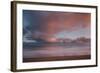 Dawn Sky over Carbis Bay Beach Looking to Godrevy Point-Mark Doherty-Framed Photographic Print