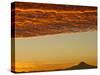 Dawn Sky over Mt. Hood, Oregon, USA-William Sutton-Stretched Canvas