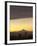 Dawn Sky over Portland and Mt. Hood, Oregon, USA-William Sutton-Framed Premium Photographic Print
