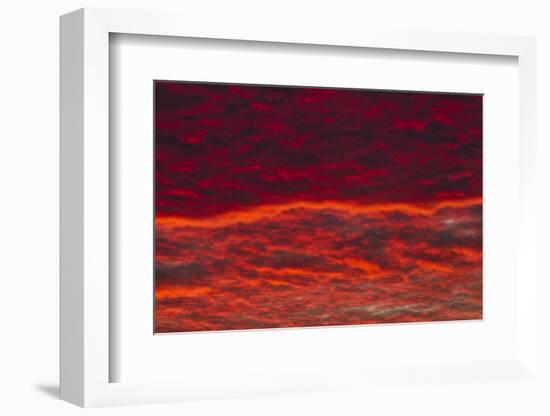 Dawn sky, Portland, Oregon-William Sutton-Framed Photographic Print