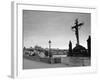 Dawn View of Charles Bridge and Prague Castle, Prague, Czech Republic-Walter Bibikow-Framed Photographic Print