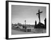 Dawn View of Charles Bridge and Prague Castle, Prague, Czech Republic-Walter Bibikow-Framed Photographic Print