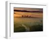 Dawn View of Downtown, Los Angeles, California, USA-Walter Bibikow-Framed Photographic Print