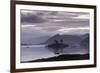 Dawn View of Plockton and Loch Carron Near the Kyle of Lochalsh in the Scottish Highlands-John Woodworth-Framed Photographic Print