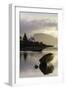 Dawn View of Plockton and Loch Carron Near the Kyle of Lochalsh in the Scottish Highlands-John Woodworth-Framed Photographic Print