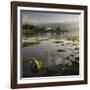 Dawn View of Plockton Harbour and Loch Carron Near the Kyle of Lochalsh in the Scottish Highlands-John Woodworth-Framed Photographic Print