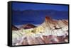 Dawn, Zabriskie Point, Death Valley National Park, California, USA-Michel Hersen-Framed Stretched Canvas