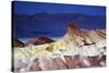 Dawn, Zabriskie Point, Death Valley National Park, California, USA-Michel Hersen-Stretched Canvas