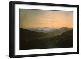 Dawn-Caspar David Friedrich-Framed Giclee Print