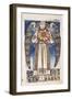 Day: Angel Holding a Sun, C.1862-64 (W/C and Pencil on Paper)-William Morris-Framed Giclee Print