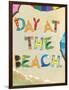 Day at the Beach-Scott Westmoreland-Framed Art Print