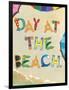 Day at the Beach-Scott Westmoreland-Framed Art Print