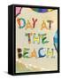 Day at the Beach-Scott Westmoreland-Framed Stretched Canvas