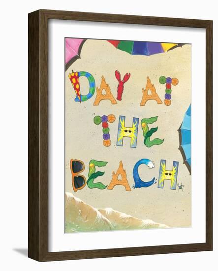 Day at the Beach-Scott Westmoreland-Framed Art Print